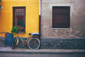 Orange Bycicle