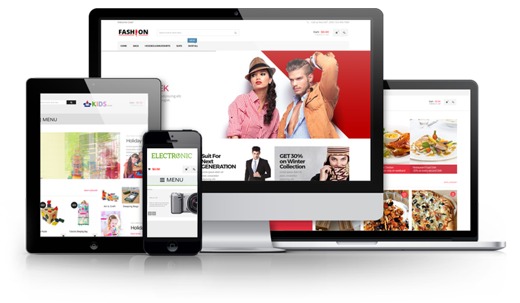 eshop design-responsive